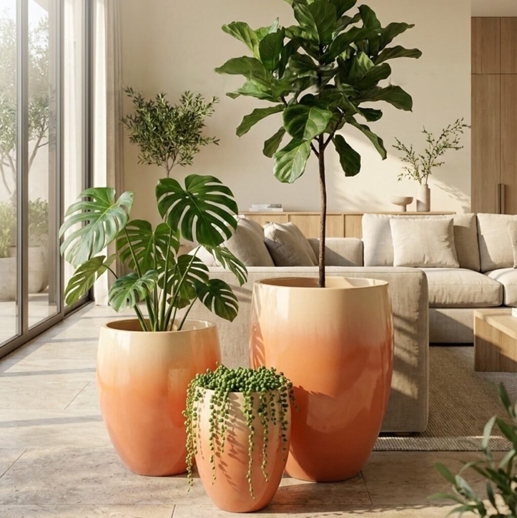 Lumina Peach Pot